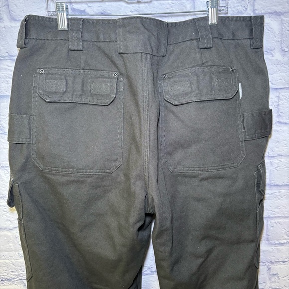 Duluth Trading Co. Fleece Lined Cargo Pants Men’s 40x30 #3237-18 Work Pants - Picture 11 of 16
